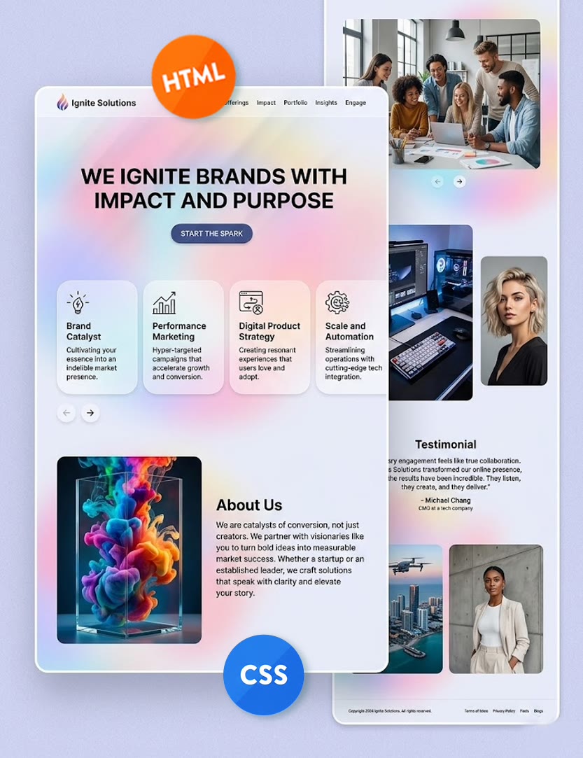 Web development sample 4