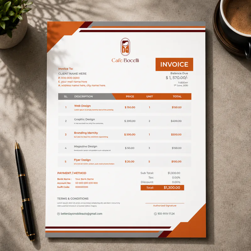 Invoice - Invoice 01