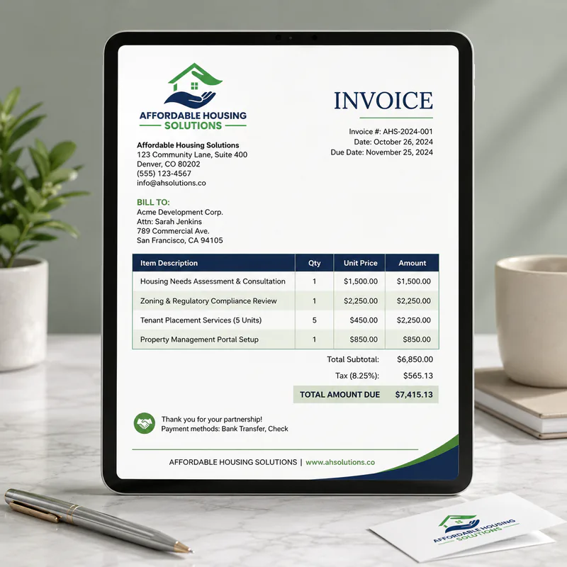 Invoice - Invoice 08