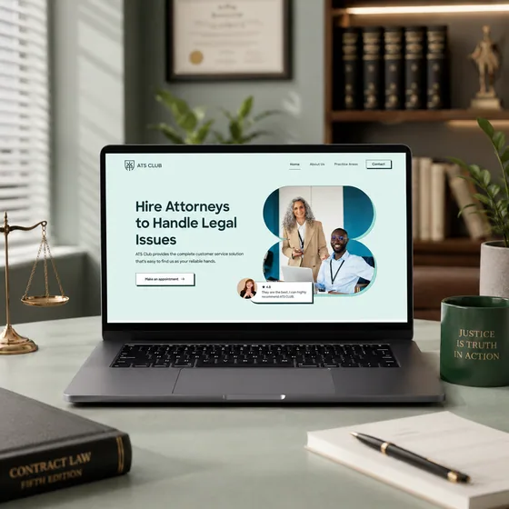 Law website design 03