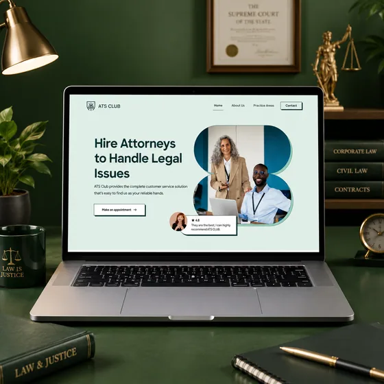 Law website design 04