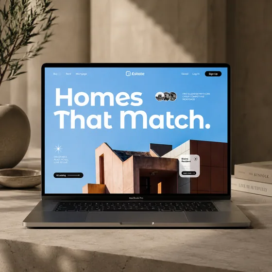 Real Estate website design 02